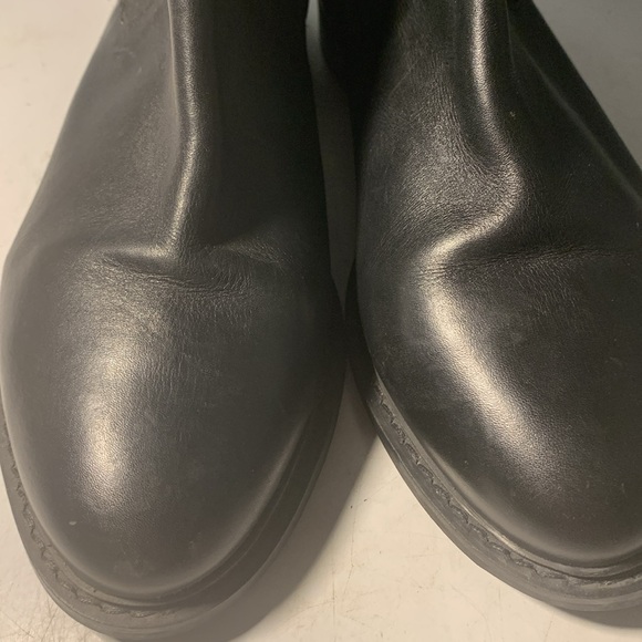 - TOPSHOP - Black ALITE Chelsea Leather Ankle Boots - 32Z91EBLK- SZ 6.5 - Picture 9 of 9